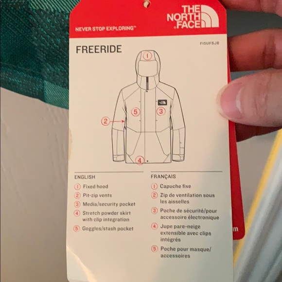 The North Face Freeride Ski Jacket, Women’s Small - Picture 8 of 8
